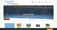 Desktop Screenshot of fernseherkaufen.com