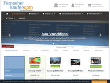 Tablet Screenshot of fernseherkaufen.com